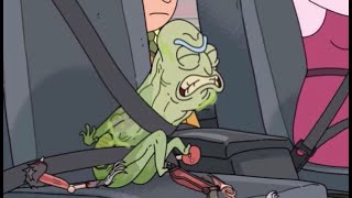 Pickle Rick Transformation [SLOW MOTION]