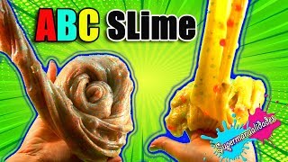 Haciendo Slime en orden alfabético - Supermanualidades