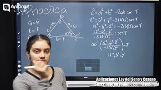 Aplicaciones Ley del Seno y Coseno | Ejercicios Resueltos Aplicaciones Ley del Seno y Coseno | Ejercicios Resueltos