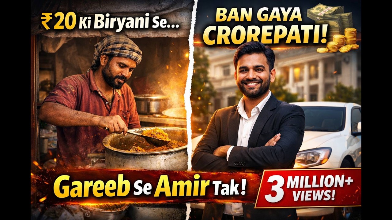 Sab Use Gareeb Samajhte The… Aaj Wo 50 Logo Ko Job Deta Hai | Biryani Story
