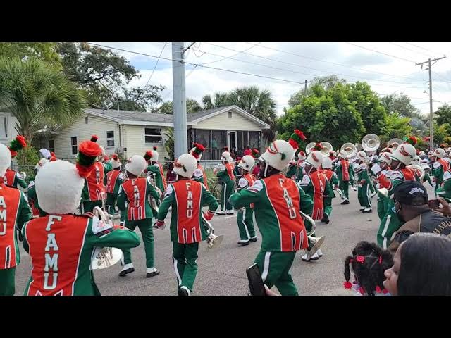 FAMU Marching Band '100' at Louis Vuitton SS23 Men's Show