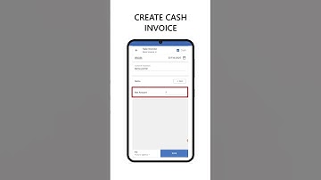 BizOps App - Create Cash Invoice without adding Customer