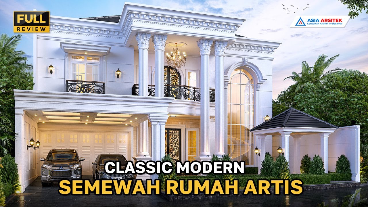 RUMAH KLASIK MEWAH 2 LANTAI 6 KAMAR MEWAH DAN ELEGAN