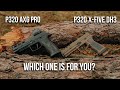 Sig axg pro vs p320 dh3