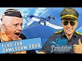 Wir fliegen selber zur Gamescom 2020 | Flight Simulator | Senioren Zocken!!!