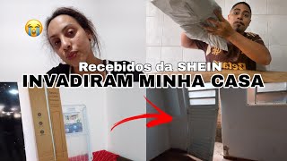 INVADIRAM E VANDALIZARAM MINHA CASA| MEGA RECEBIDOS DA SHEIN 🛍️ ESTOU CANSADA COM TUDO ISSO 😭