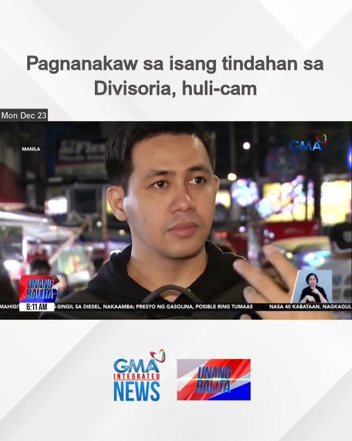 Pagnanakaw sa isang tindahan sa Divisoria, huli-cam | Unang Balita