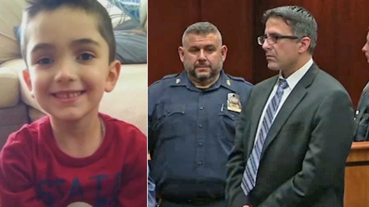 Sentencing day for ex-cop found guilty of killing son - YouTube