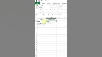 Dasar Excel Rumus Len