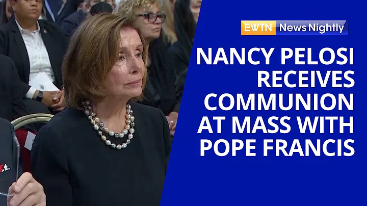 Nancy Pelosi Receives Holy Communion at Mass with ...