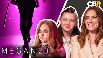 M3gan 2.0 Interview: Allison Williams Has a Secret Lifelong Crush & Violet McGraw is Supportive