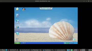 EeePC Windows Movie Maker wmv File Conversion with ffmpeg in SparkyLinux Live USB 🐧