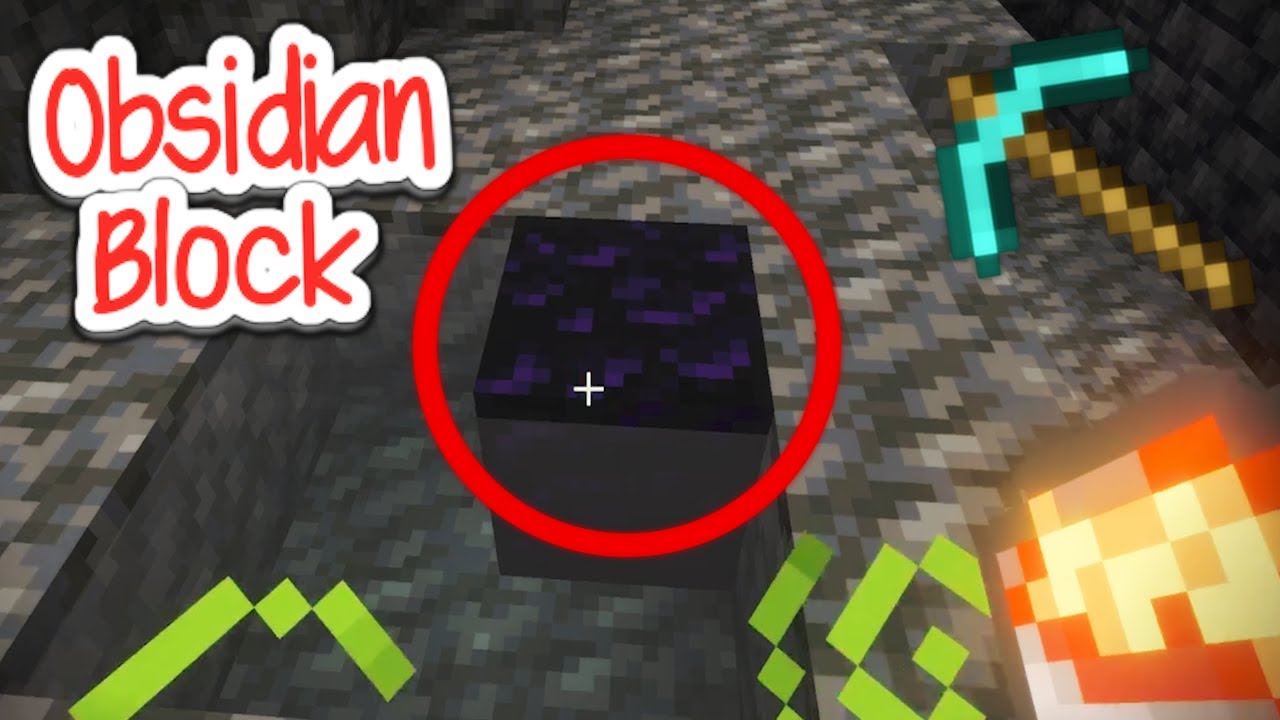 How to Make Obsidian in Minecraft! - YouTube