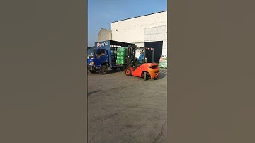 Forklift Loading Technique #forklift #loading #technique #youtubeshorts