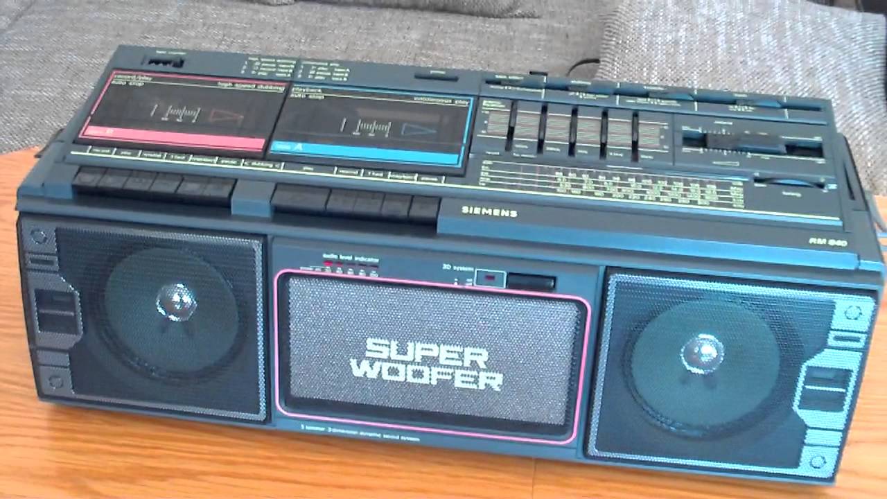 Grundig Party Center 2220 - Ghettoblaster Boombox Vintage - Occasion