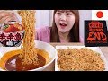 ASMR Mukbang｜신신어 라면과 페양그 야키소바!! 일본의 매운라면 시리즈!!