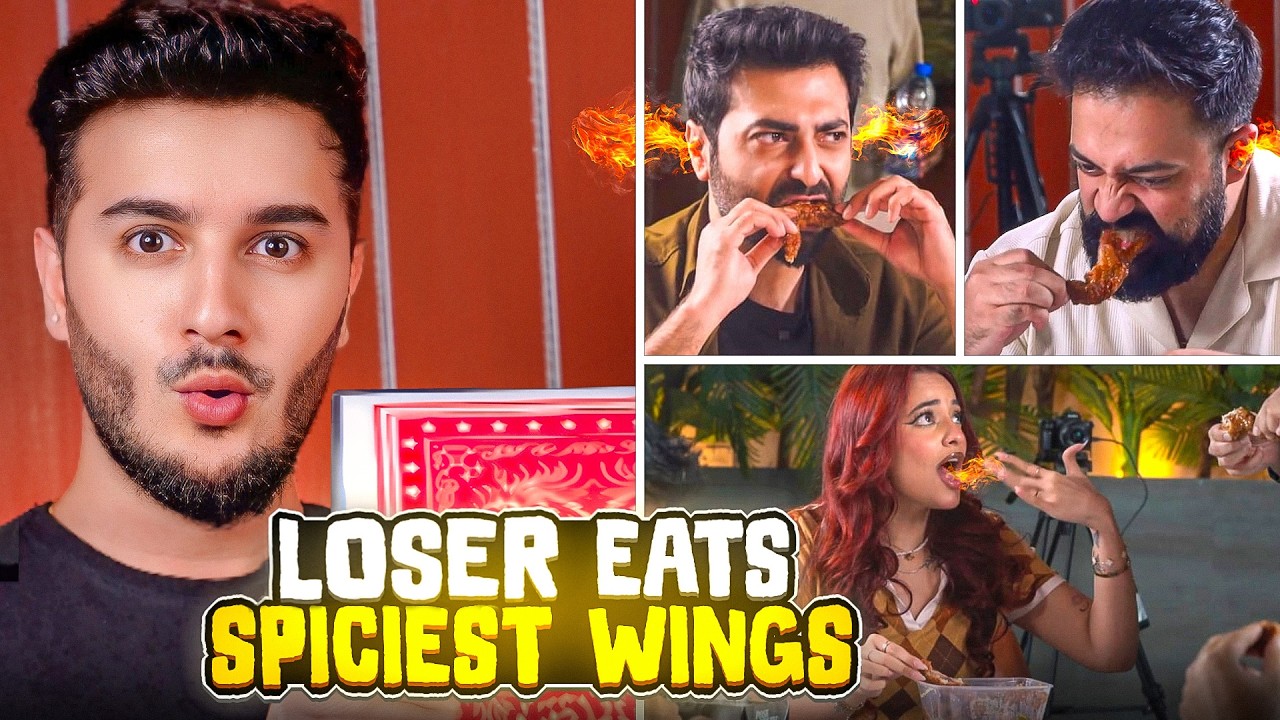 LOSER eats SPICY WINGS