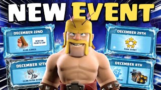 All New Events Of December 2025 Is Here In Clash Of Clans