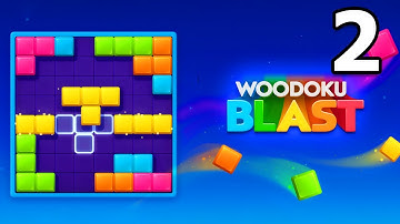 Woodoku Blast Gameplay Walkthrough Part 2 | iOS, Android, Casual - Puzzle Game