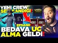 BEDAVA UC ALMA GELMİŞ! BP SANDIĞINDAN UC ÇIKIYOR! YENİ CREW SETİ SANDIĞI! PUBG Mobile
