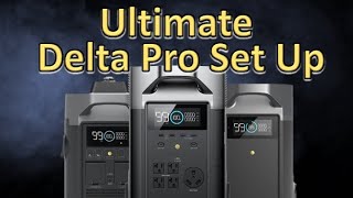 The ULTIMATE EcoFlow Delta Pro Setup for Long Term Blackouts and Emergency Preparedness by Minute Man Prep 35,533 views 5 months ago 10 minutes, 58 seconds