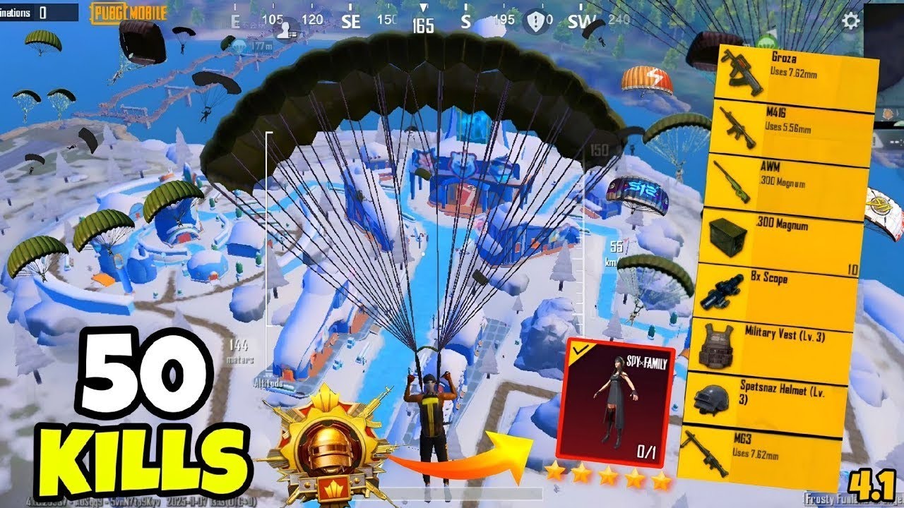 50 KILLS IN BGMI 😱 SOLO SQUAD LONG GAMEPLAY | FULL RUSH 🔥