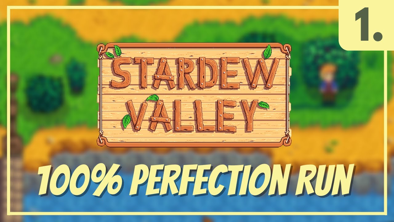 Stardew Valley 100% Completion Challenge | Part 1 - YouTube