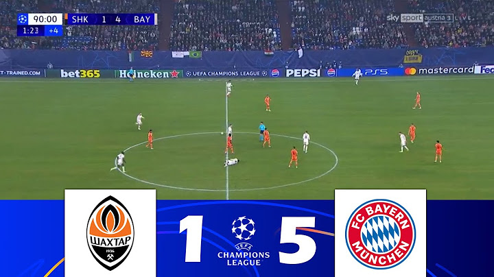 Shakhtar Donetsk gegen FC Bayern München [1-5] | UCL 2024/25 | Spielen Höhepunkte!