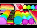 ASMR RAINBOW OREO *HOMEMADE* CAKE POP, CREPE CAKE, MARSHMALLOW 직접 만든 무지개 오레오, 케이크팝 먹방 EATING SOUNDS