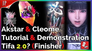 Neo Vision Akstar & Cleome Tutorial And Demonstration Final Fantasy Brave Exvius Ffbe Jp