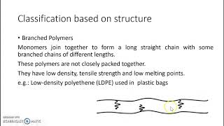S3 Zoology Module 6 Polymers Class1 part 2