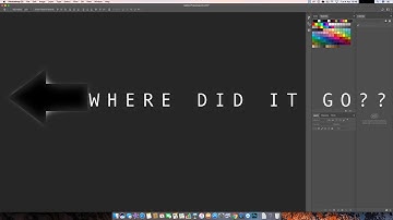 How to get your ToolBar back on Photoshop w/MBFC TV