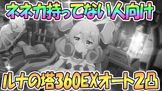 【プリコネR 】ネネカいない人向けルナの塔360階EXフルオート2パン(2凸)【ジズ】【 プリンセスコネクト！Re:Dive / Princess Connect】