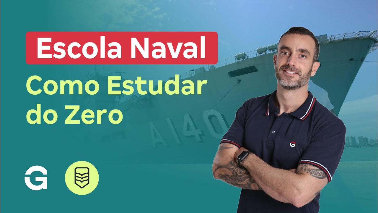 Concurso Escola Naval: Como Estudar do Zero com Diego Ribeiro