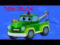 Zeek and friends  tow truck song  car song and rhymes  cartoon about cars for kids