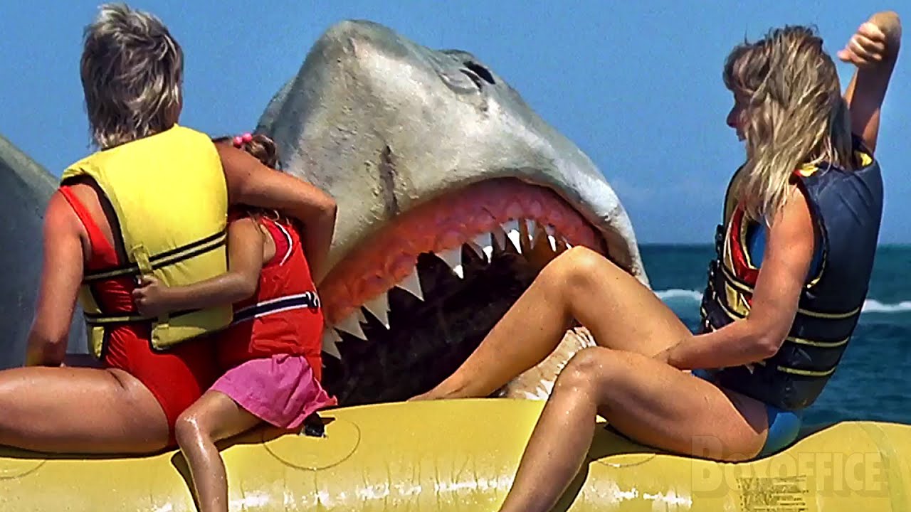 The End of The Jaws Saga | Jaws: The Revenge Best Scenes   4K