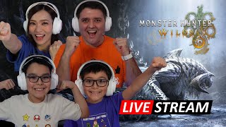 [Monster Hunter Wilds] Ep.26: Temp Lagiacrus &amp; Seregios | HR100 Family Road | All POVs (Multi-cam)