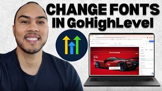 How to Change Fonts in GoHighLevel