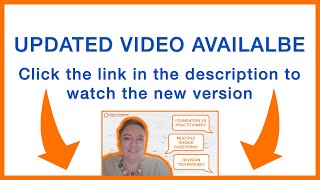 Practitioner Exam Tips for Candidates [updated video in description]