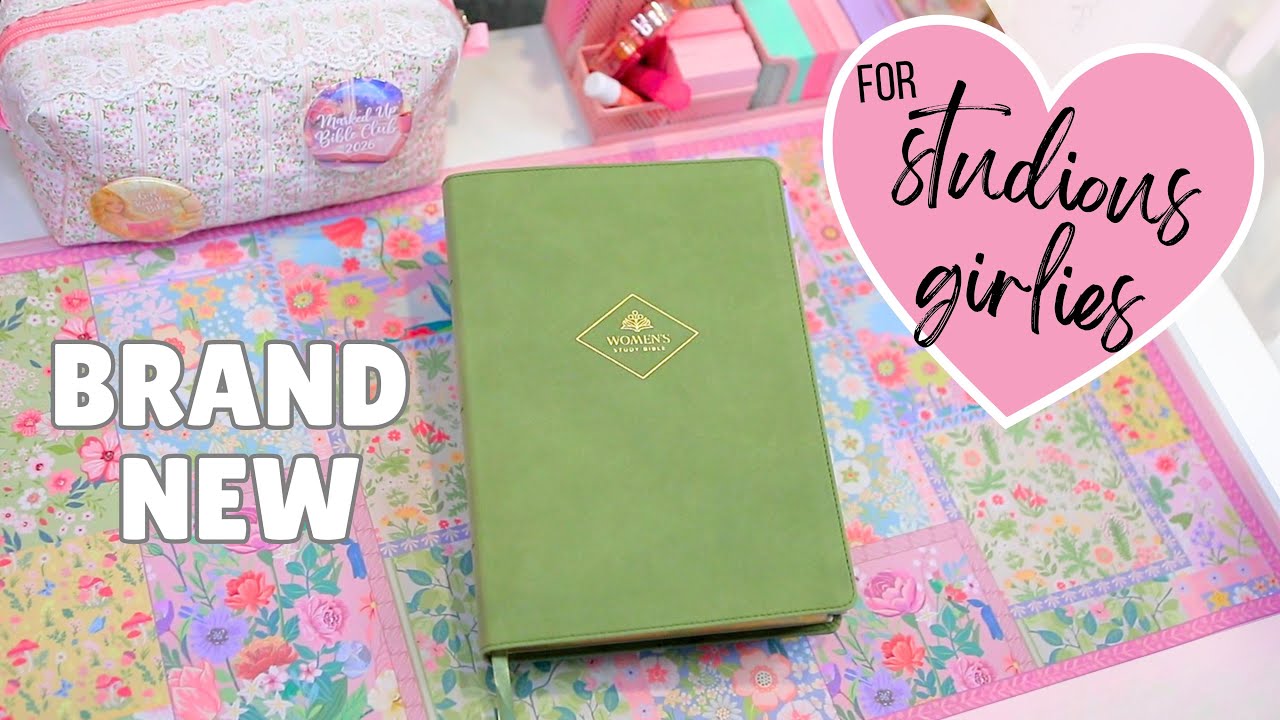 Библия для изучения, которая нужна каждой женщине 💚 Распаковка + обзор