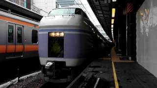 特急スーパーあずさE351系新宿発車映像[MHあり]