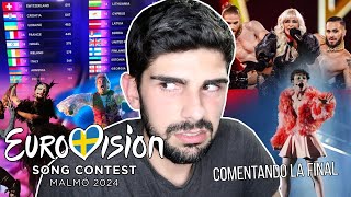 🏆 COMENTANDO LA FINAL DE EUROVISION 2024 🏆 TODO LO QUE OPINO