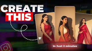 Create Trending Instagram Saree look image ! ( In just 2 minutes ) screenshot 3