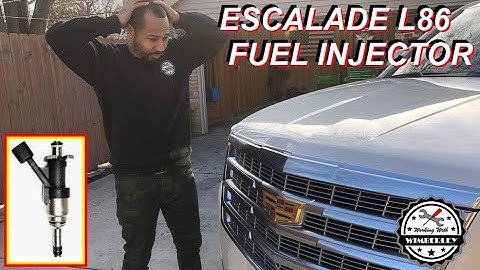 Cadillac Escalade L86 Fuel Injector Replacement on Direct Injected 6.2L DOD V8!