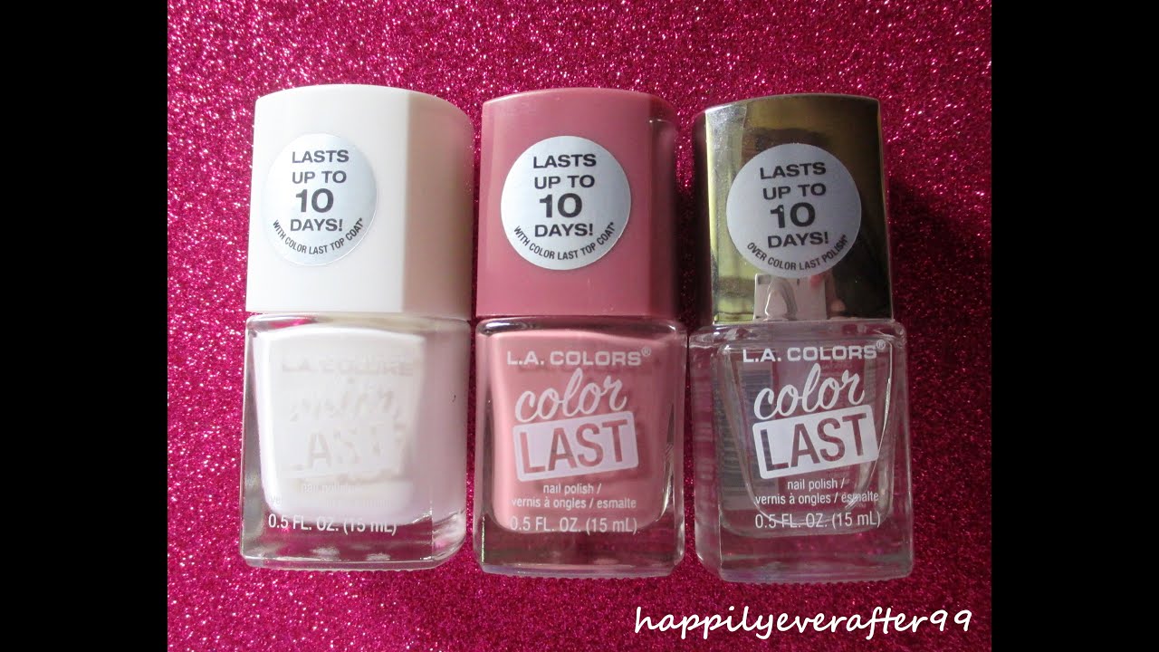 2. L.A. Colors Color Last Nail Polish in "Forever" - wide 10