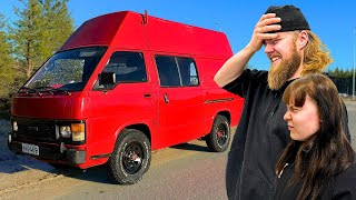 BUYING THE UGLIEST CAMPER VAN PROJECT IN THE WORLD