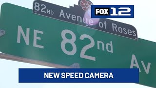 New speed camera installed on NE 82ND Avenue, high crash area