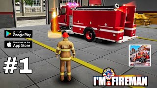 I'm Fireman (2023) Gameplay Walkthrough (Android & iOS) Part 01 | No Commentary | Rescue Simulator screenshot 3