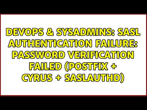 SASL authentication failure: Password verification failed (postfix + cyrus + saslauthd)