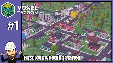 Voxel Tycoon #1 - First Look & Getting Started